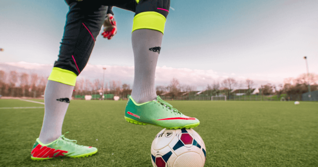 Foot on Football