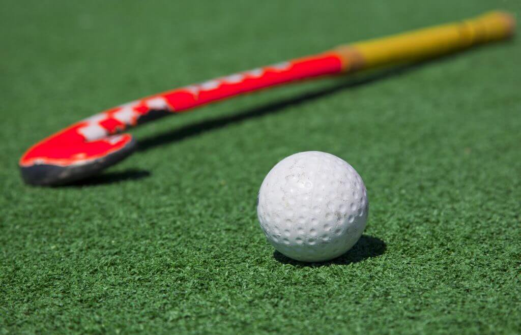 Hockey Stick On The Field