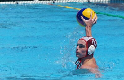 Clifton College's 2024 water polo captain, Ollie Ditz.