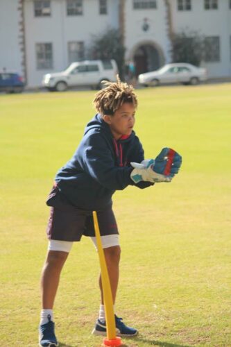 Benni Hansen turned his talents to wicketkeeping in an effort to enhance his excellence with the bat.