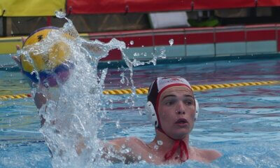 Clifton College captain and Player of the Tournament at the 2024 Vides Water Polo Tournament, Oliver Ditz.