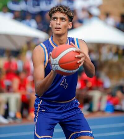 Callum Magurno posted a double-double in a big win for Northwood over Clifton College. Photo: ActionPix