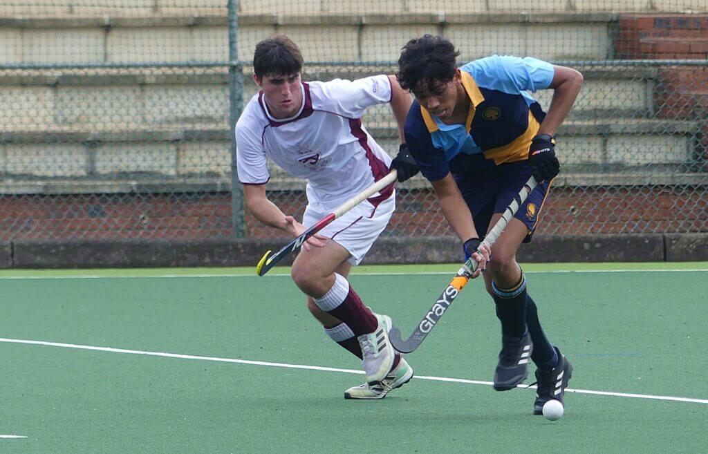 KES Easter Festival participants, Kearsney College and Rondebosch Boys' High, drew 1-1 at the Founders Festival on 24 March. Photo: Brad Morgan.