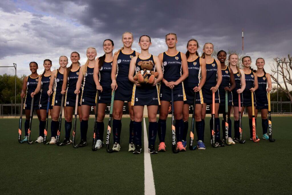 IN PICTURE: The Oranje Meisieskool first team hockey side raring to go in 2024. Picture Credits: Oranje Meisieskool