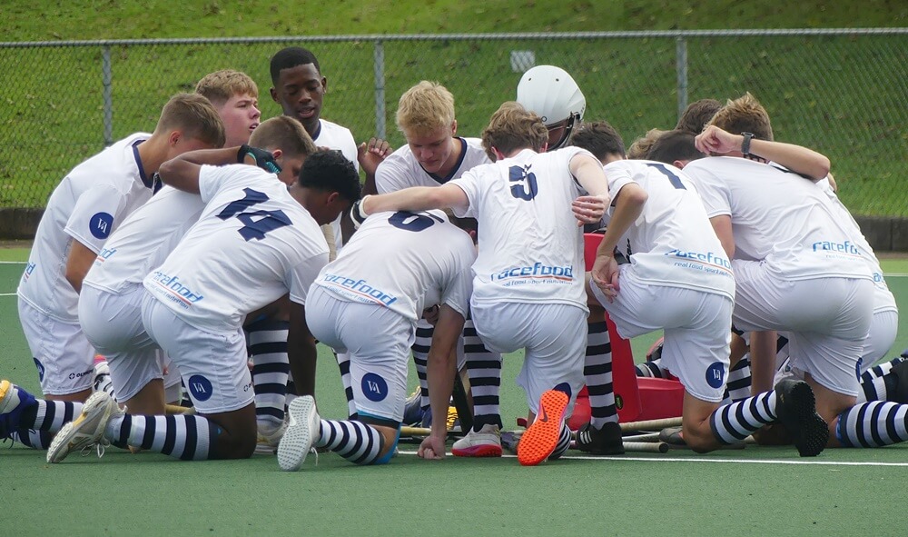 SACS reaffirmed their claim to be the top team in the country with a win over Paarl Gim, but it was a real battle. Photo: Brad Morgan.