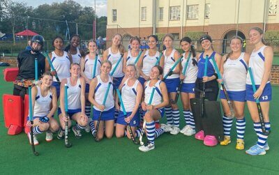 The St Mary's DSG (Kloof) 1st hockey squad.