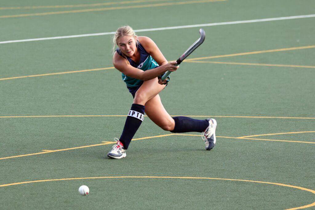 Paarl Girls High in action at the St Mary's Waverley Hockey Festival. They will return to play this week when they face Parel Vallei. Photo: Paarl Girls High