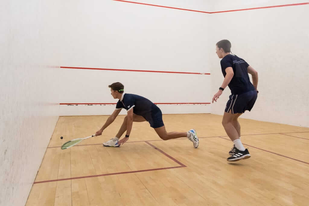 oys' u19 top-seed Luhann Groenewald saw off Joel Fehrsen in the quarterfinals. Photo: Adele du Rand.