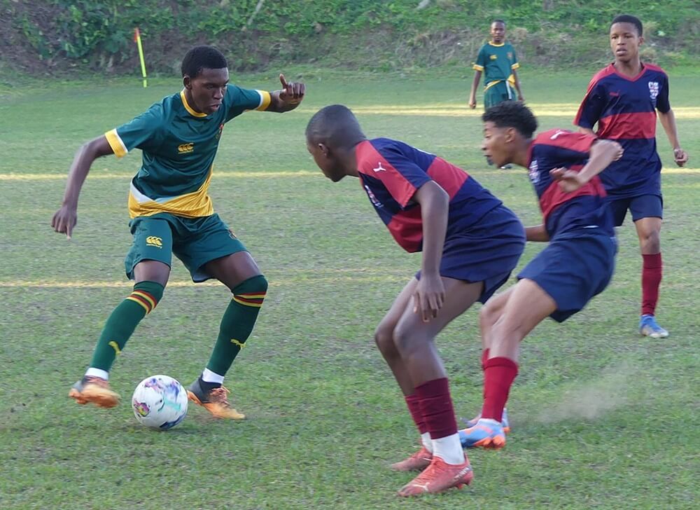 When they met in the 2023 semi-finals of the Coastal League, Glenwood secured a 4-3 win from the penalty spot over Westville. Photo: Brad Morgan.