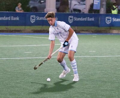 Grey High's Caleb Humphreys in action for his side during the 2024 Hibbert Shield. Photo: Siya Ntsenyana