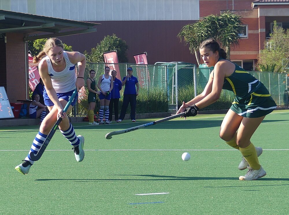 In a tight contest, St Mary's DSG edged out Eunice 3-2. Photo: Brad Morgan.