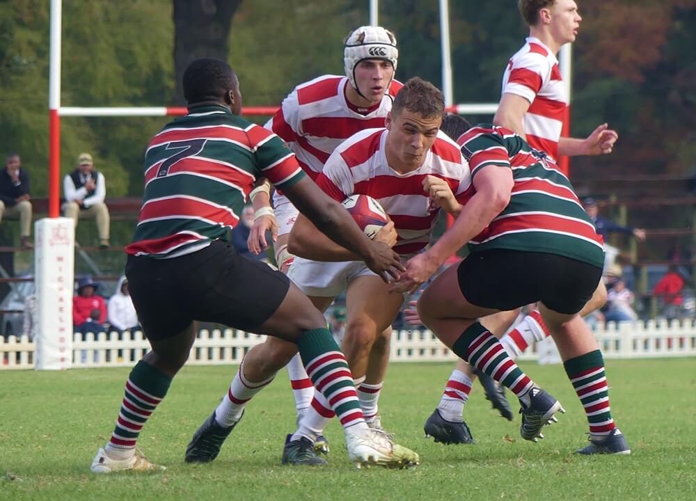 Michaelhouse beat Pretoria Boys High 34-27 on Meadows on 25 May 2024. Photo: Brad Morgan.