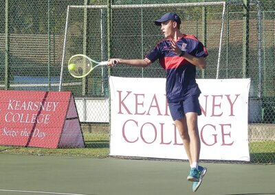 With the best junior tennis player in South Africa, Guy Vorwerk, at no. 1, Westville Boys' High had an advantage over their opposition throughout the 2024 Kearsney Tennis Tournament.