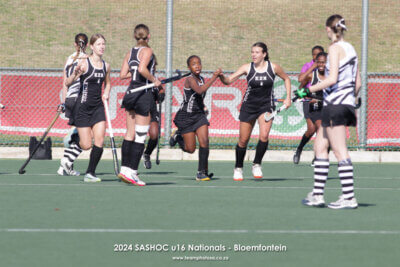 KZN Coastals A celebrating a goal against Coastals B. Credit: TeamPhotoSA