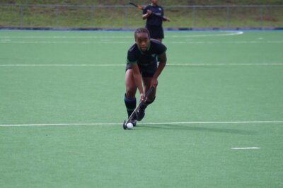 Mdlalane in action for the Cambridge High School first team. Photo: Supplied