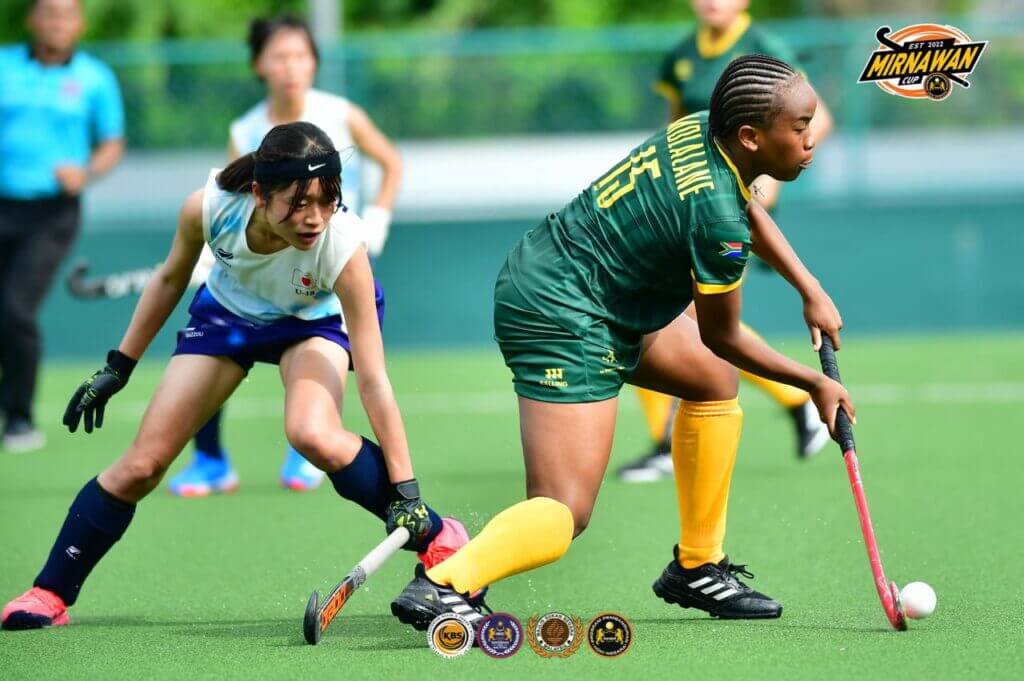 Cambridge High School, and Border representative, Akhile Mdlalane during the u17 Mirnawan Cup in Malaysia. Photo credits: