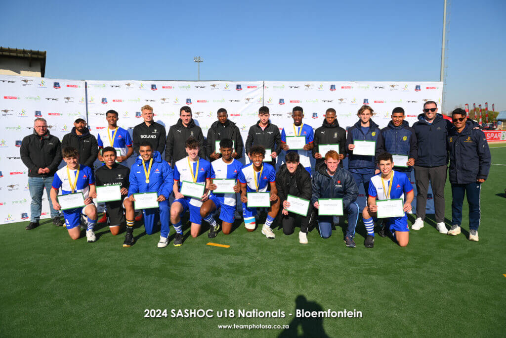 The SA u18 squad for 2024. Photo credits: TeamPhotoSA