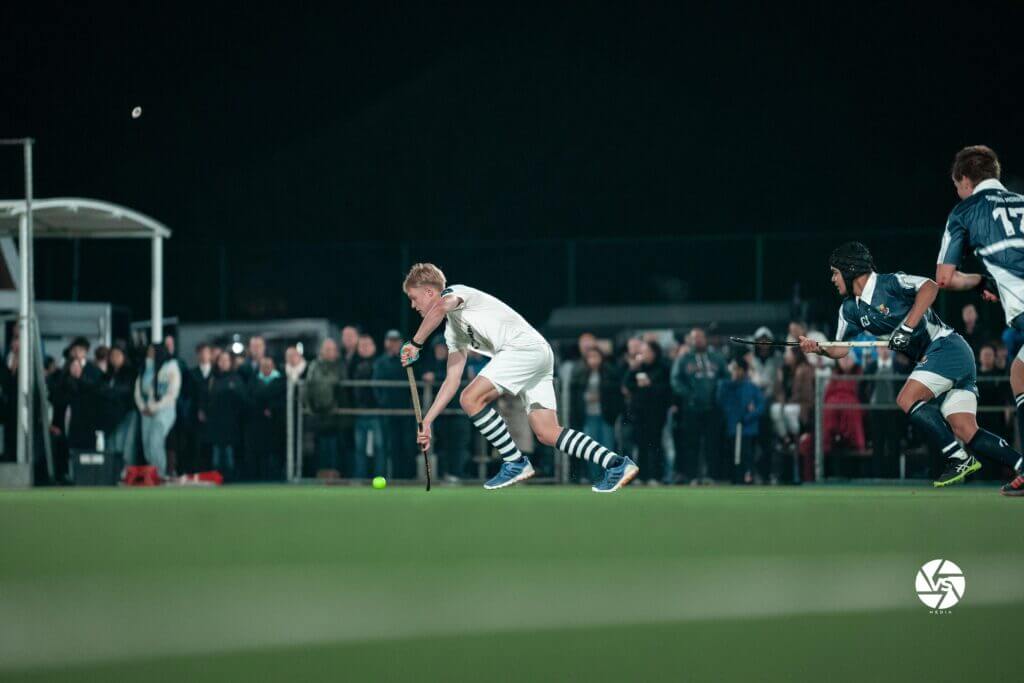 SACS's captain Stéphan Meyer played a key role in his side's 1-0 win over Wynberg on 31 May 2024. Photo credits: Oliver van Schalkwyk