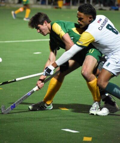 Matthew Mendes De Oliveira regards playing against Mustapha Cassiem for the SA u18 hockey team as one of the highlights of his hockey career, thus far.