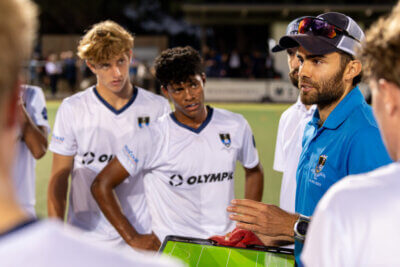 SACS head coach, Sam Holmes. Photo: Ray Chaplin