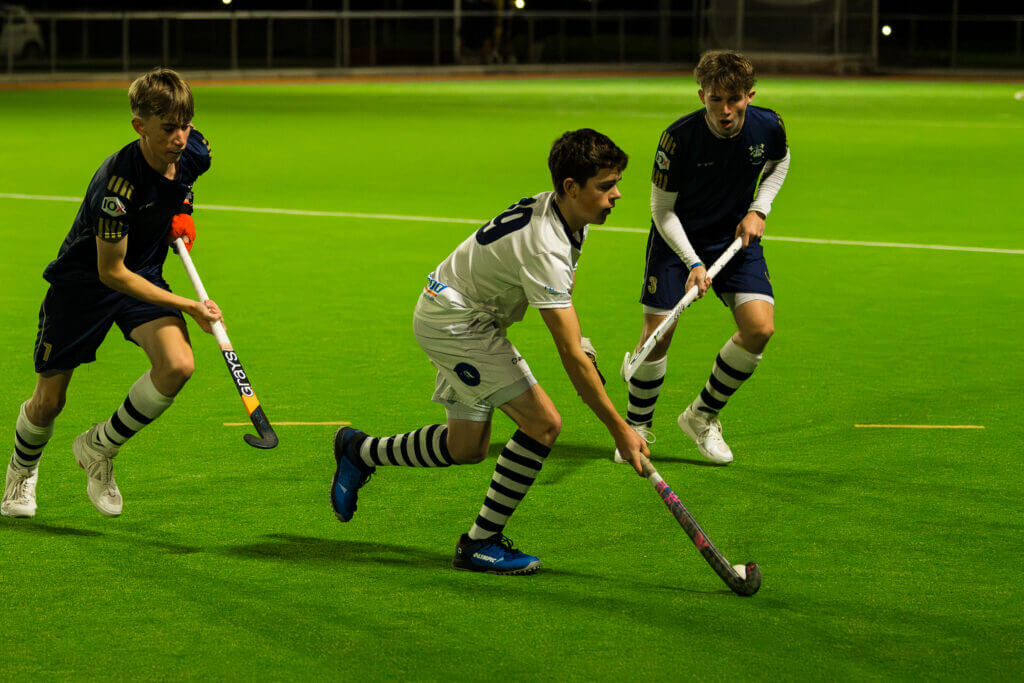 SACS midfield maestro, Zac Redfern was in action for his side in their 12-1 win against Reddam Constantia. Photo: Ray Chaplin Photography