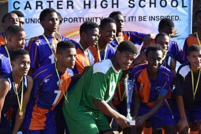 Carter High School's strong season received a big boost on Saturday when they won the inaugural Carter High Super Cup on their home ground.