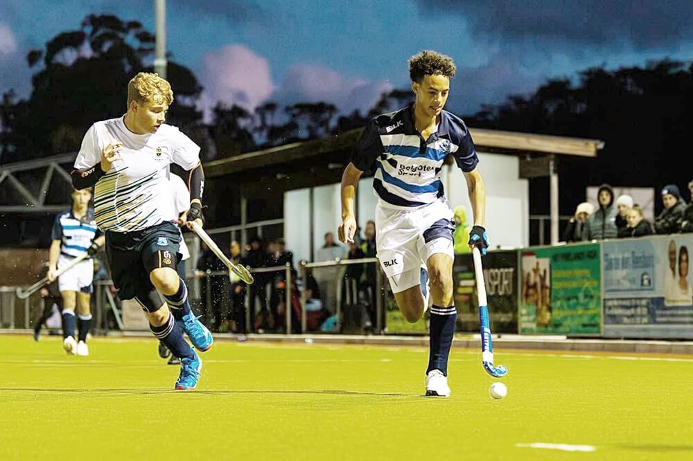 Matthew Temmis and Parel Vallei finished a very respectable fourth at the Cape Town International Hockey Tournament. Photo: Cape Town International Hockey Tournament