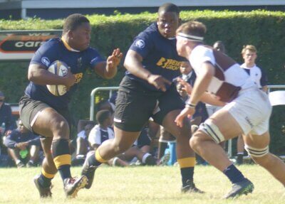 Saturday's showdown was a fiercely physical contest between two teams which have excelled on defence.