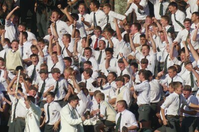 Ecstatic and somewhat relieved, the Affies' supporters heartily cheered Ruben Pienaar's winning penalty kick.