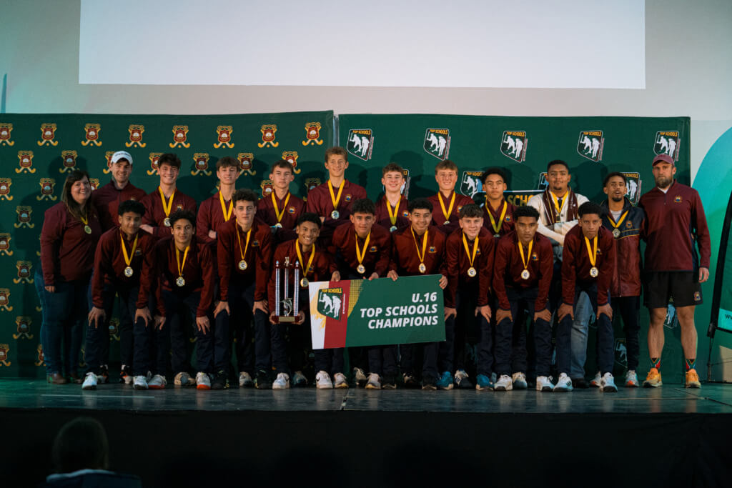 Paul Roos Gimnasium defeated Northwood School in the final to claim top honours at this year's u16 Top Schools. Photo: Enhanced Sports