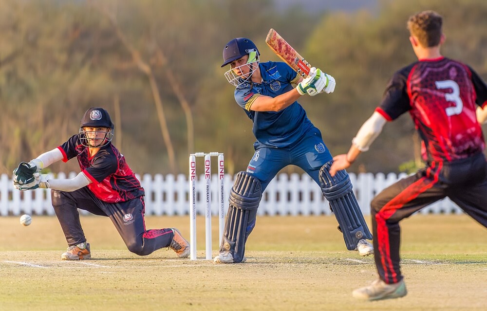 A good bowling performance from Maritzburg College against St Charles left the Red, Black and White a comfortable run chase. (Photo: Justin Waldman Sports Photography)