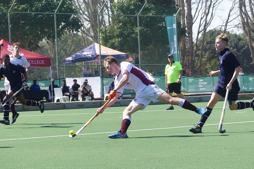 Kearsney beat their local rivals Westville twice in one day on their way to a fifth- place finish in the 2024 Kearsney Hockey 5s, powered by Belgotex Sport. Photo: Brad Morgan.