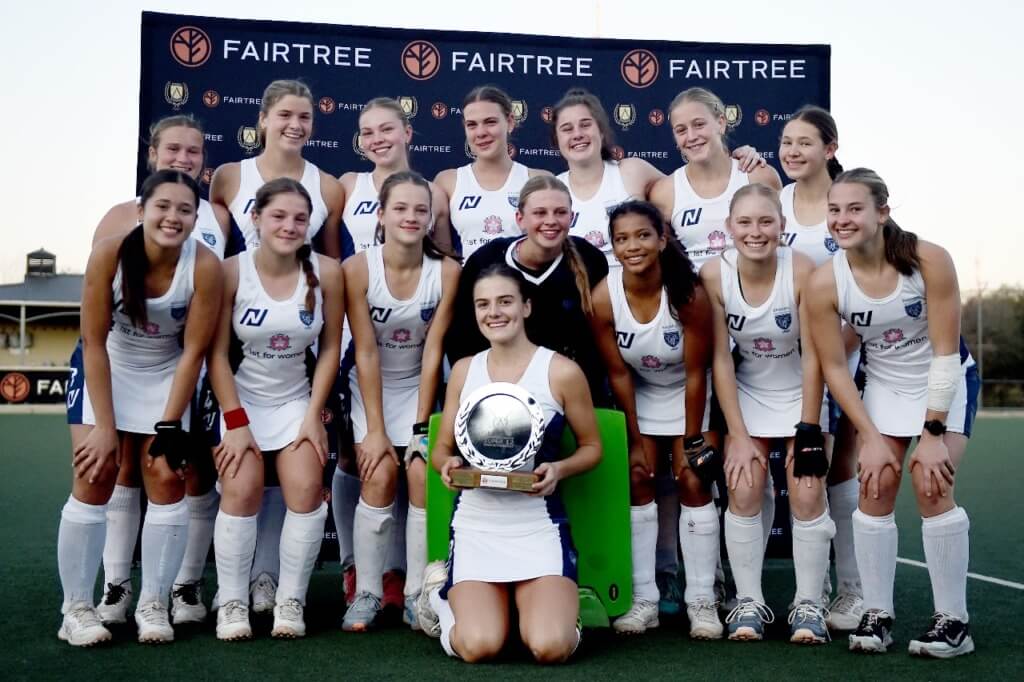 The 2024 Fairtree Super 12 champions, Rhenish Girls' High.