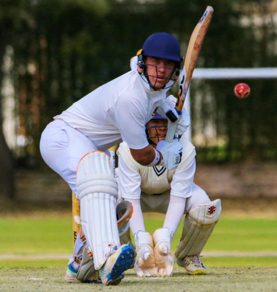 St Charles cricket captain Marcel Wellman played a decisive role in his side's emphatic win over Jeppe. Photo: St David's Marist Inanda on Facebook.