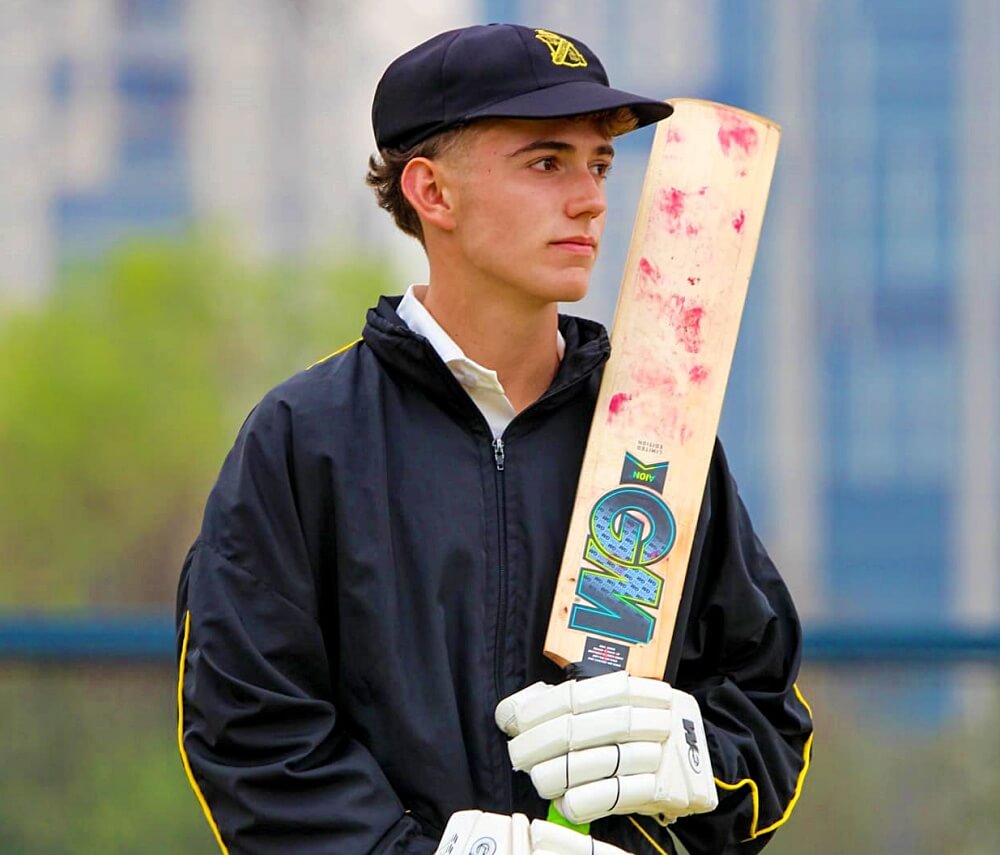Jason Rowles shone for St David's Marist Inanda with both bat and ball. Photo: St David's Marist Inanda on Facebook.