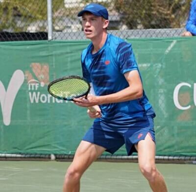 Connor Doig won the boys’ singles finals at the J200 International Tennis Federation (ITF) tournament at Curro Hillcrest in Durban on Saturday, 14 September.