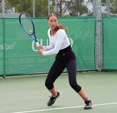 Israel’s Maayan Laron won the girls’ singles title at the J200 International Tennis Federation (ITF) tournament at Curro Hillcrest.