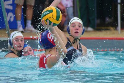 While the weather was cold, the action in the pool was hot as 20 of the best teams in the country battled it out for the St Anne's Water Polo Tournament title.