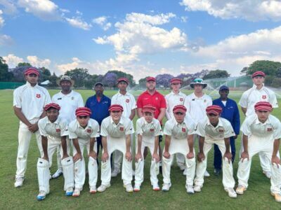 A happy KES team after scoring a 30-run win over Affies. Photo supplied by KES.