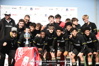 The Boland u16A boys were victorious during this year's SASHOC National Week in Bloemfontein. Photo: TeamPhotoSA