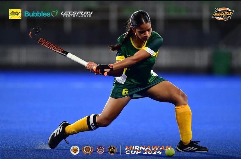 SA u17 girls co-captain Jehan Abrahams will be looking to lead her side to a bronze medal at the Dato Mirnawan Cup in Malaysia. Photo: National Hockey Development Programme Malaysia