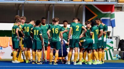 The SA u17 boys in action at this year's Dato Mirnawan Cup in Malaysia. Photo: National Hockey Development Programme Malaysia