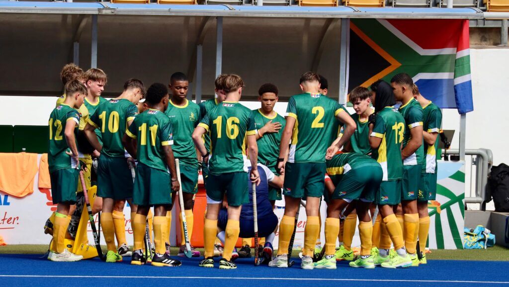 The SA u17 boys in action at this year's Dato Mirnawan Cup in Malaysia. Photo: National Hockey Development Programme Malaysia