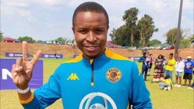 Kaizer Chiefs u19 coach, David Mathebula.