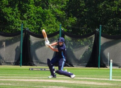 William Beamish, the 2025 St Andrew's College cricket captain. 