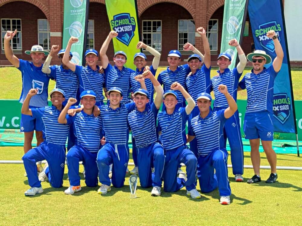 The Free State and Phase Two Regional champions of the Free State, Northern Cape, and North West, St Andrew's School. Photo: St Andrew's School, Bloemfontein on Facebook.