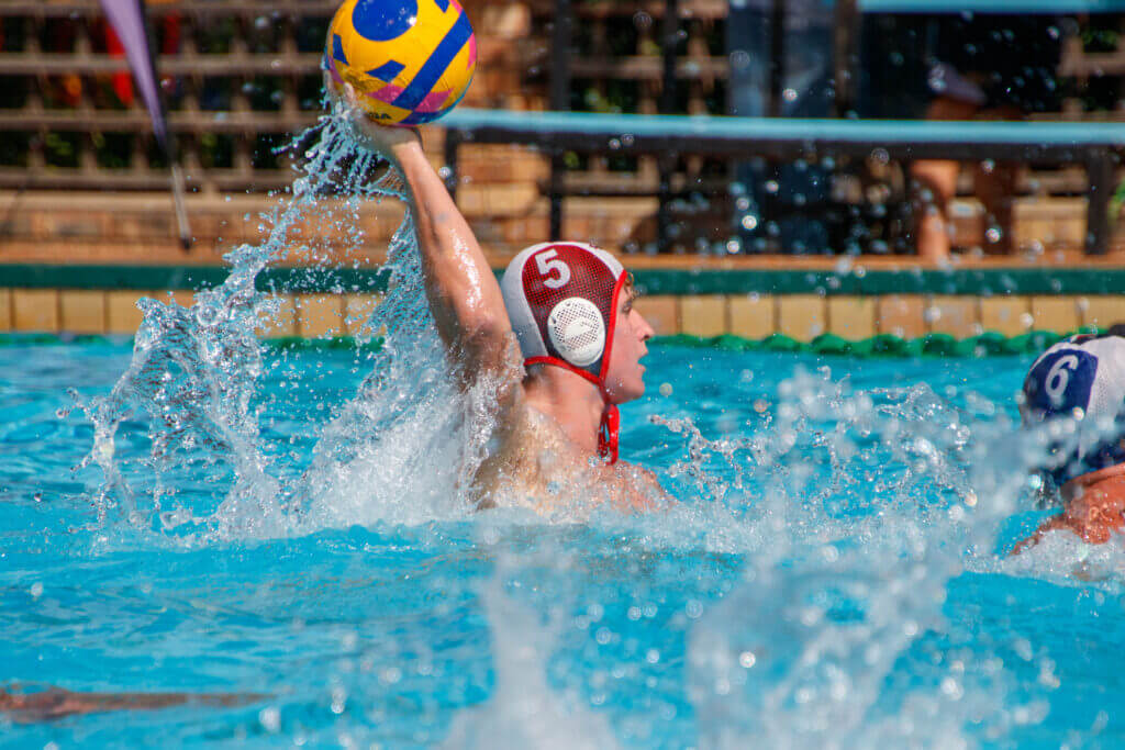 Clifton College's Nathan Burger will be in action for his team at the Vides Water Polo Tournament. Photo: Toni Butterworth