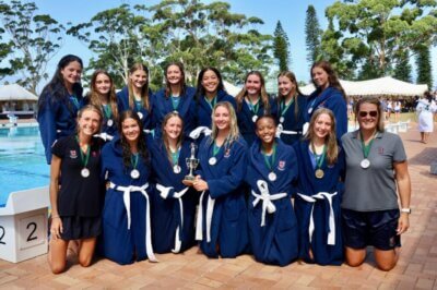 The Stithians College team after winning the National Aquatics Festival in East London. Photo: Shot by Shani Photography