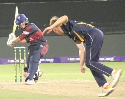 Westville cricket captain led from the front to take his team to victory over Durban High School in the final of the W100 at Kingsmead. Photo: Brad Morgan.