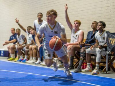 St Charles College withstood a strong challenge from DHS to come away with a -point victory in the Samke Khumalo Arena. Photo: St Charles College on Facebook.